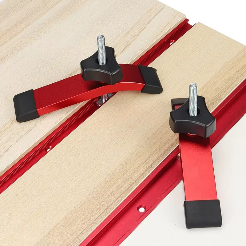 Woodworking Cutting Tools - 1/2 Stück Schnellspann-Klemme aus Aluminium, Pressplatte