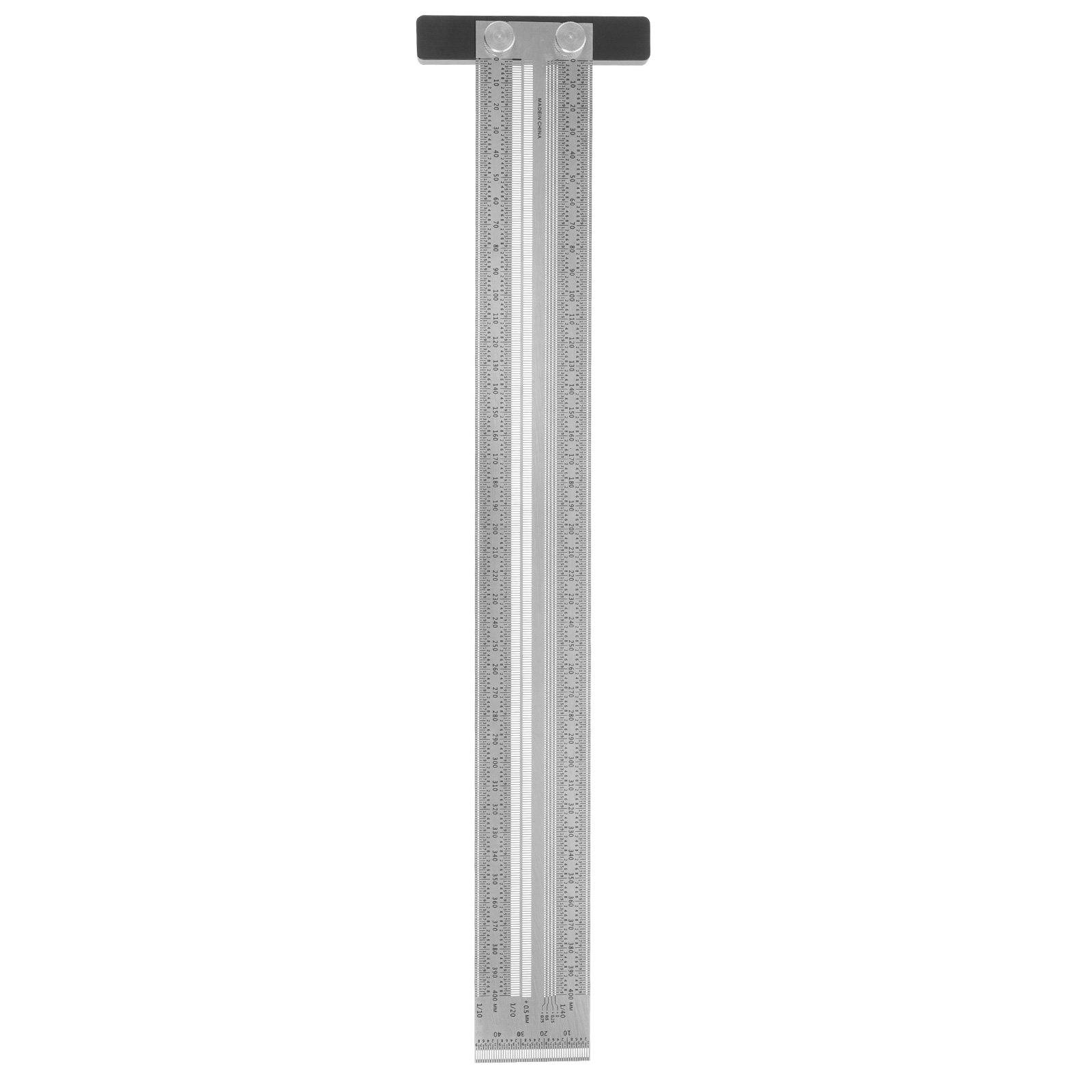 Woodworking Carpenter - Holzbearbeitungs-Winkellineal aus Edelstahl, Multifunktionales Ausricht- und