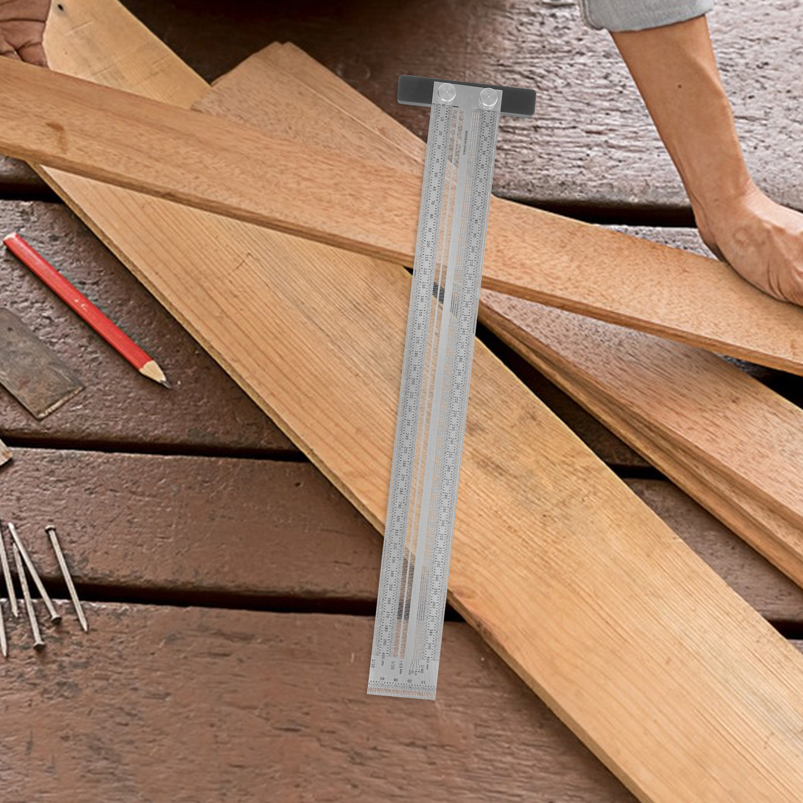 Holzbearbeitungs-Winkellineal  – Woodworking Carpenter Bewertung und Preis
