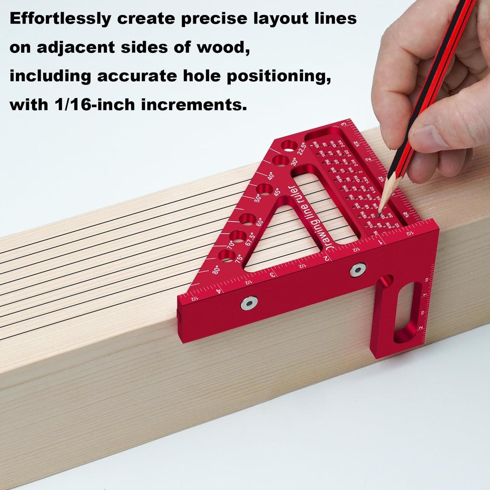 Zimmermanns-Lineal zum Markier – Woodworking Carpenter Bewertung und Preis